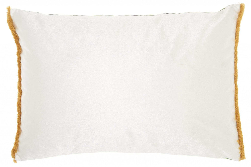 Multicolor Jungle Art Lumbar Pillow - Homeroots - Flyclothing LLC