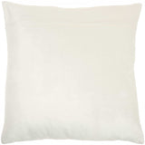 Glam Ivory And Gold Accent Throw Pillow With Beaded Details - Homeroots - Flyclothing LLC