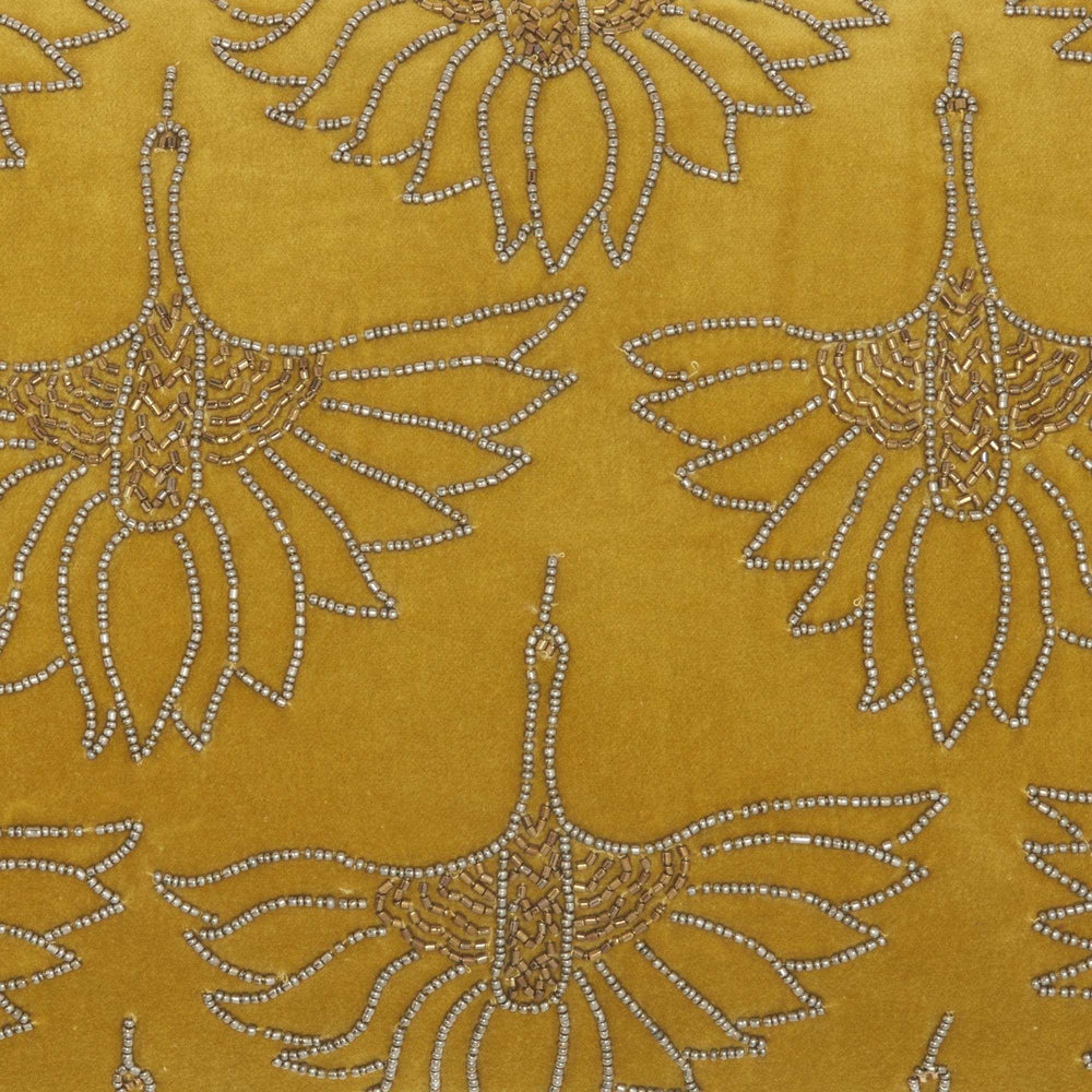 Brilliant Gold Lumbar Pillow - Homeroots - Flyclothing LLC