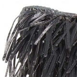 Unique Pewter Grey Shag Accent Pillow - Homeroots - Flyclothing LLC