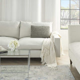 Dark Gray Knotted Detail Lumbar Pillow - Homeroots - Flyclothing LLC