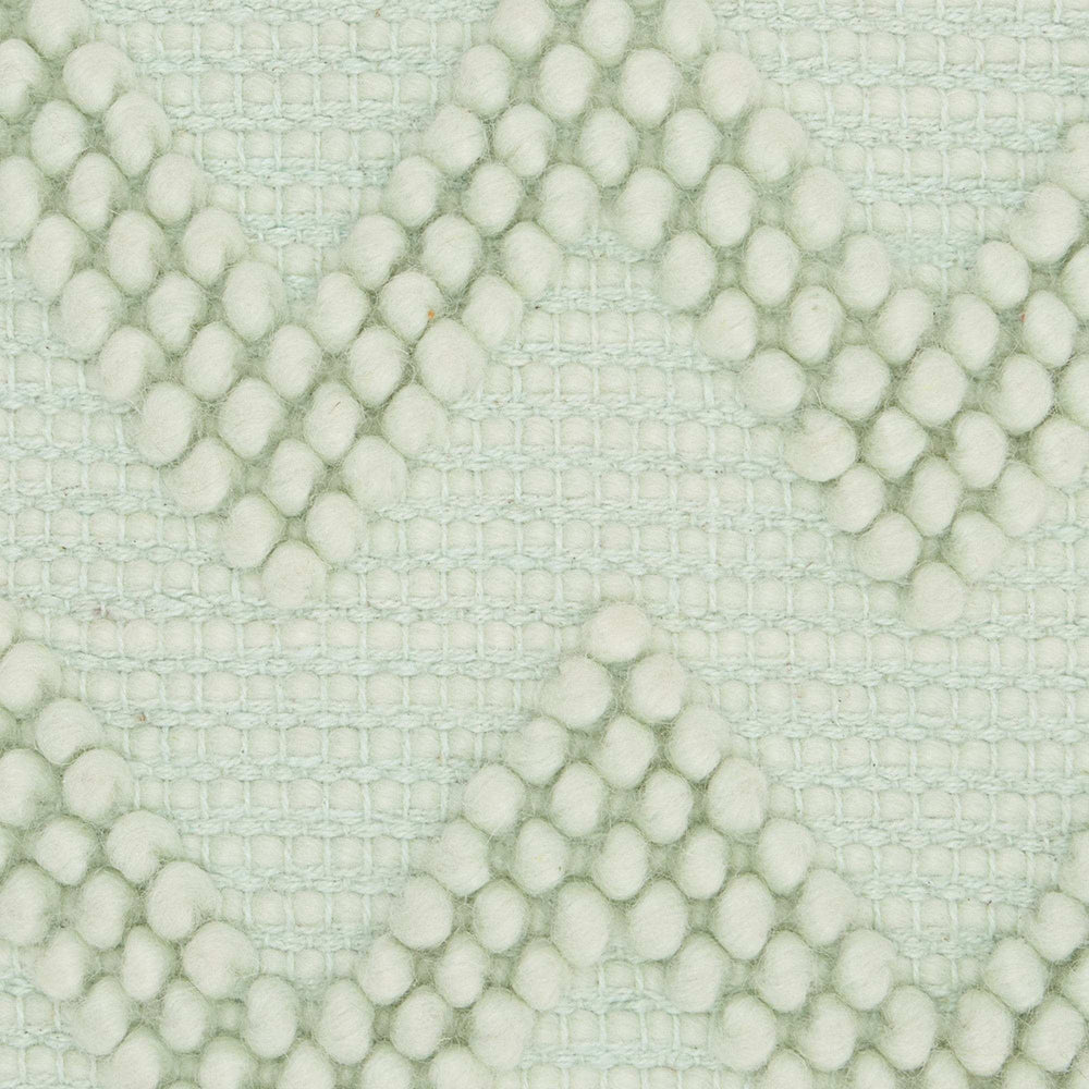 Boho Seafoam Green Textural Chevron Throw Pillow - Homeroots - Flyclothing LLC