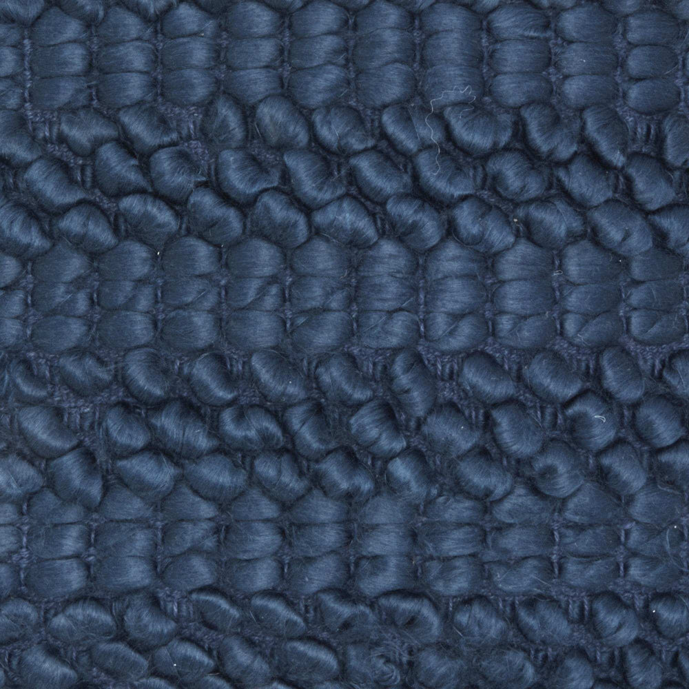 Xl Dark Blue Pom-Pom Detailed Throw Pillow - Homeroots - Flyclothing LLC