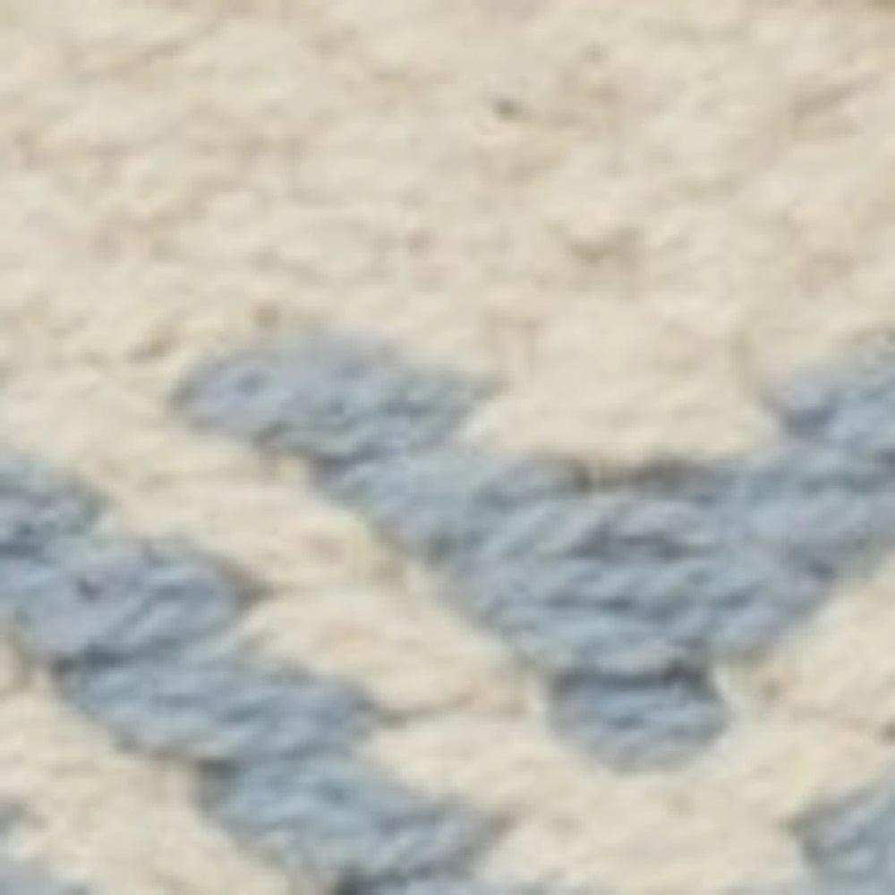 Blue Diamond Patterned Throw Pillow - Homeroots - Flyclothing LLC