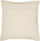 Indigo And Ivory Triangle Design Throw Pillow - Homeroots - Flyclothing LLC