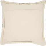 Indigo And Ivory Floral Waves Throw Pillow - Homeroots - Flyclothing LLC