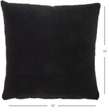 Solid Black Casual Throw Pillow - Homeroots - Flyclothing LLC