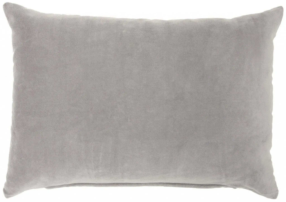 Solid Gray Casual Throw Pillow - Homeroots - Flyclothing LLC