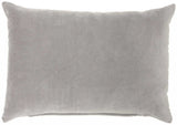 Solid Gray Casual Throw Pillow - Homeroots - Flyclothing LLC