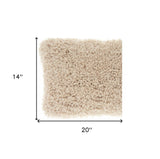 14" X 20" Beige Throw Pillow - Homeroots - Flyclothing LLC