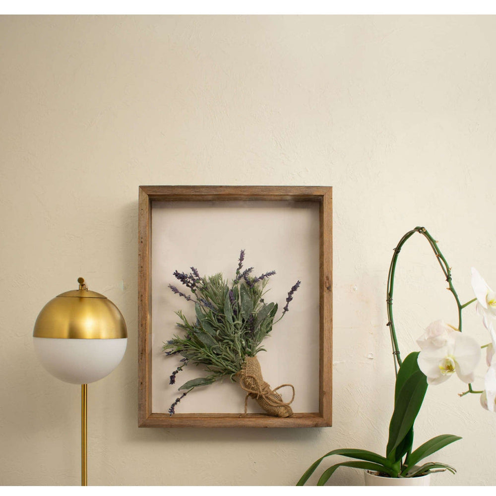 16" X 20" Rustic Gray Wood Shadow Box Frame - Homeroots - Flyclothing LLC