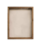 6” X 6” Rustic Farmhouse Gray Wood Shadow Box Frame - Homeroots - Flyclothing LLC