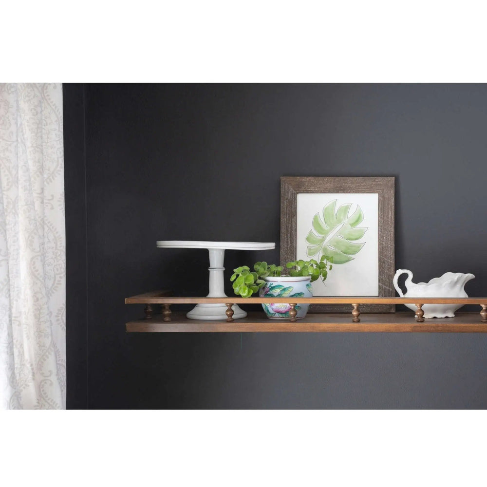 24" X 30" Rustic Farmhouse Brown Wood Frame - Homeroots - Flyclothing LLC