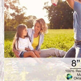 8” X 10” Rustic Farmhouse White Wash Wood Frame - Homeroots - Flyclothing LLC