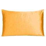 Apricot Dreamy Silky Satin King Size Pillowcase - Homeroots - Flyclothing LLC