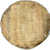 20" Beige Solid Wood Round End Table - Homeroots - Flyclothing LLC