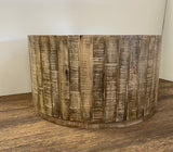 32" Brown Solid Wood Round Coffee Table - Homeroots - Flyclothing LLC