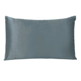 Gray Dreamy Set Of 2 Silky Satin King Pillowcases - Homeroots - Flyclothing LLC