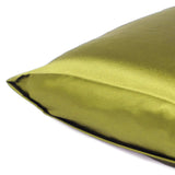 Lemongrass Dreamy Set Of 2 Silky Satin King Pillowcases - Homeroots - Flyclothing LLC