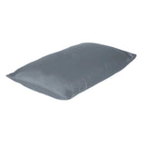 Dark Gray Dreamy Set Of 2 Silky Satin King Pillowcases - Homeroots - Flyclothing LLC