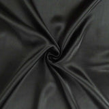 Black Dreamy Set Of 2 Silky Satin Standard Pillowcases - Homeroots - Flyclothing LLC