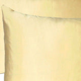 Pale Yellow Dreamy Set Of 2 Silky Satin Standard Pillowcases - Homeroots - Flyclothing LLC