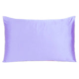 Purple Dreamy Set Of 2 Silky Satin Standard Pillowcases - Homeroots - Flyclothing LLC