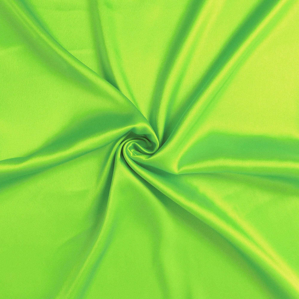 Bright Green Dreamy Set Of 2 Silky Satin Standard Pillowcases - Homeroots - Flyclothing LLC