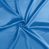 Bright Blue Dreamy Set Of 2 Silky Satin Standard Pillowcases - Homeroots - Flyclothing LLC