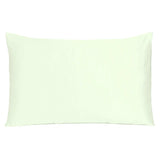 Ivory Dreamy Set Of 2 Silky Satin Standard Pillowcases - Homeroots - Flyclothing LLC