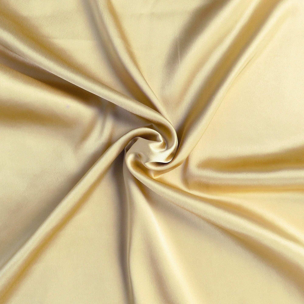 Pale Yellow Dreamy Set Of 2 Silky Satin Queen Pillowcases - Homeroots - Flyclothing LLC