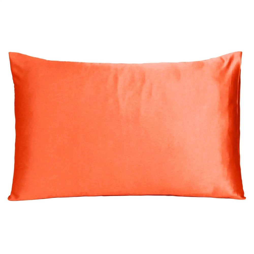 Poppy Dreamy Set Of 2 Silky Satin Queen Pillowcases - Homeroots - Flyclothing LLC