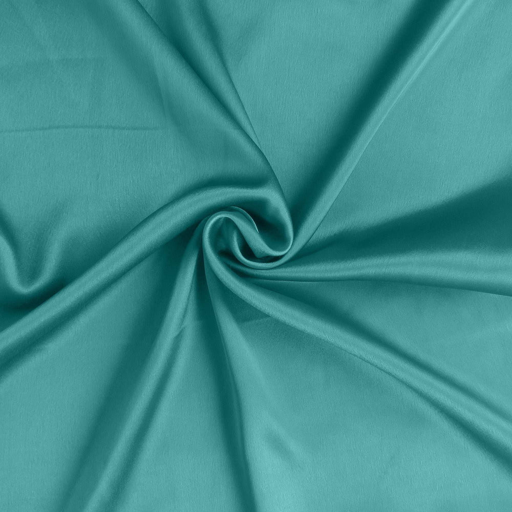 Teal Dreamy Set Of 2 Silky Satin Queen Pillowcases - Homeroots - Flyclothing LLC