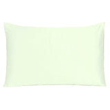 Ivory Dreamy Set Of 2 Silky Satin Queen Pillowcases - Homeroots - Flyclothing LLC