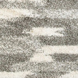 2' X 3' Gray And Ivory Geometric Pattern Scatter Rug - Homeroots - Flyclothing LLC