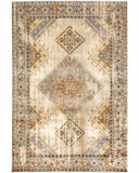 10' X 13' Gray And Beige Aztec Pattern Area Rug - Homeroots - Flyclothing LLC