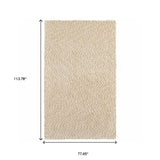 7' X 10' Modern Soft Tan Indoor Area Rug - Homeroots - Flyclothing LLC