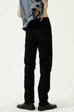 Distressed Mid Rise Jeans with Pockets - Trendsi - Flyclothing LLC