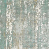 3' X 10' Blue And Gray Abstract Splash Indoor Runner Rug - Homeroots - Flyclothing LLC