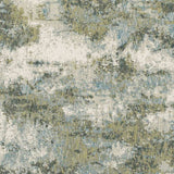 9' X 12' Blue Green Power Loom Area Rug - Homeroots - Flyclothing LLC