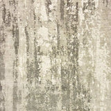 10' X 14' Gray And Ivory Abstract Splash Indoor Area Rug - Homeroots - Flyclothing LLC