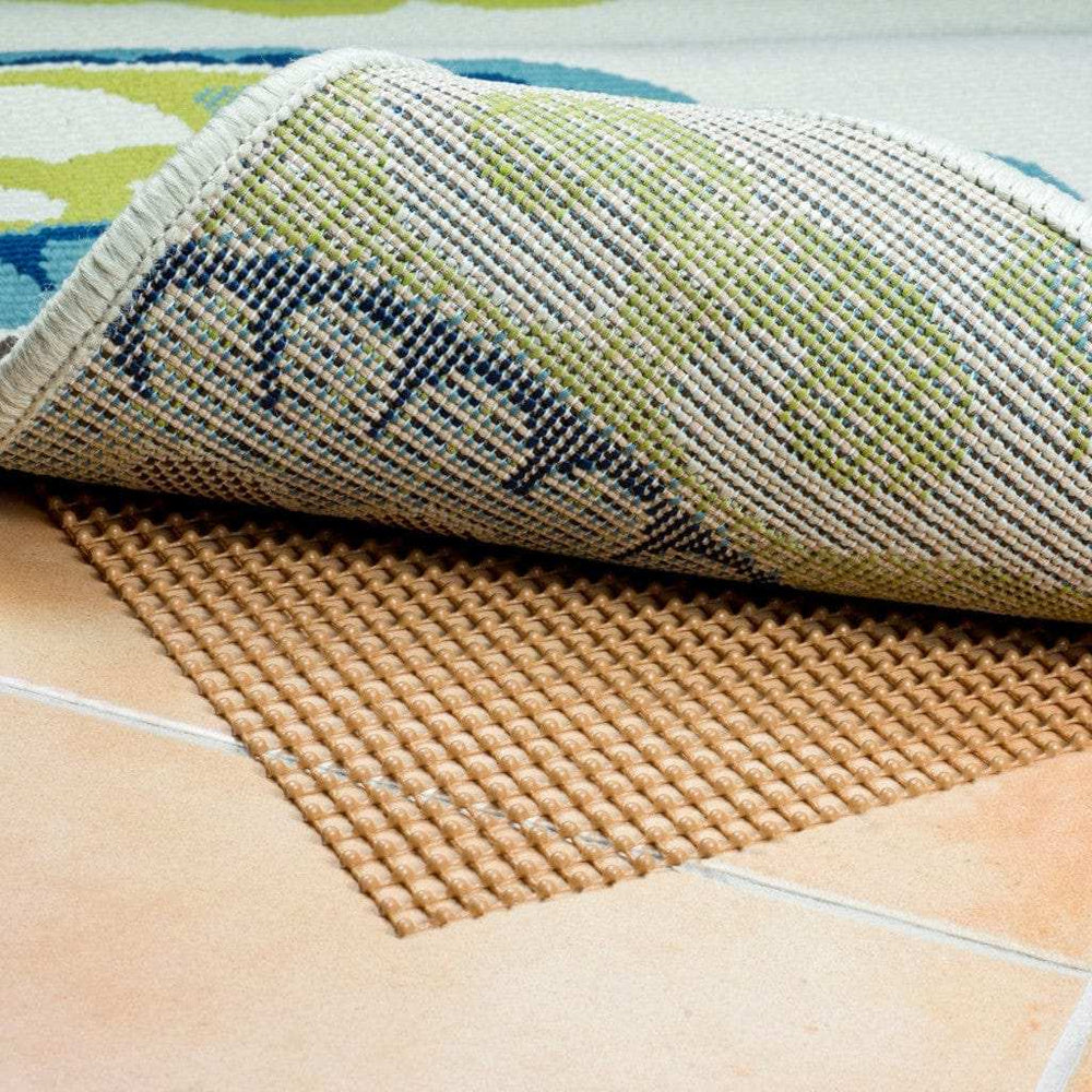 2' x 3' Brown Non Slip Outdoor Rug Pad - Homeroots - Flyclothing LLC