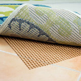2' x 3' Brown Non Slip Outdoor Rug Pad - Homeroots - Flyclothing LLC