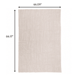 4' x 5' Brown Non Slip Outdoor Rug Pad - Homeroots - Flyclothing LLC