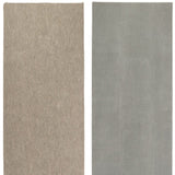2" X 12" Grey Non Slip Runner Rug Pad - Homeroots