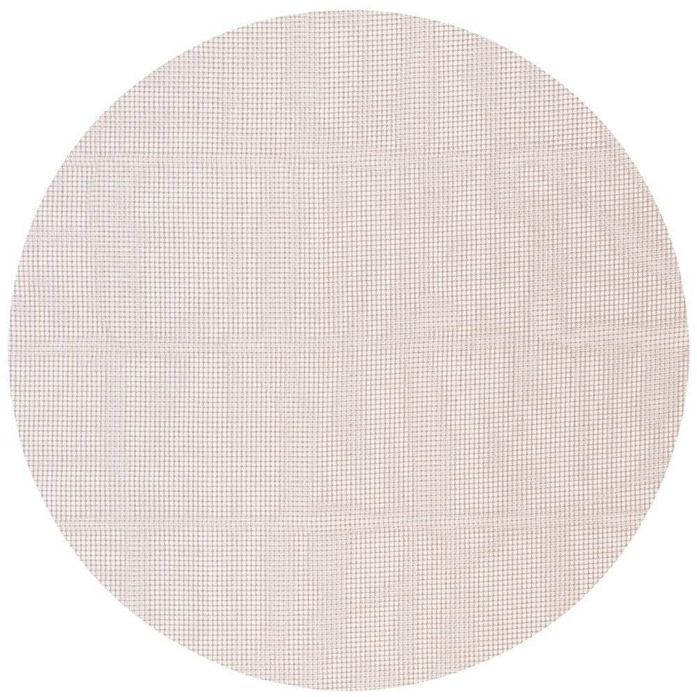 8' Round Brown Non Slip Indoor Outdoor Rug Pad - Homeroots - Flyclothing LLC