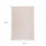 8' x 10' Brown Non Slip Outdoor Rug Pad - Homeroots - Flyclothing LLC