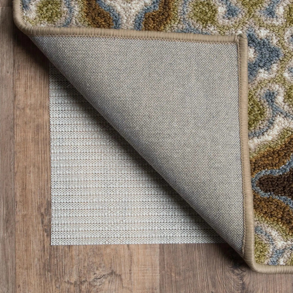 12" X 15" Standard Beige Non Slip Rug Pad - Homeroots - Flyclothing LLC