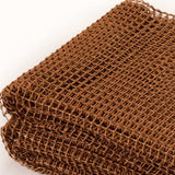 9' x 12' Brown Non Slip Indoor Outdoor Rug Pad - Homeroots - Flyclothing LLC