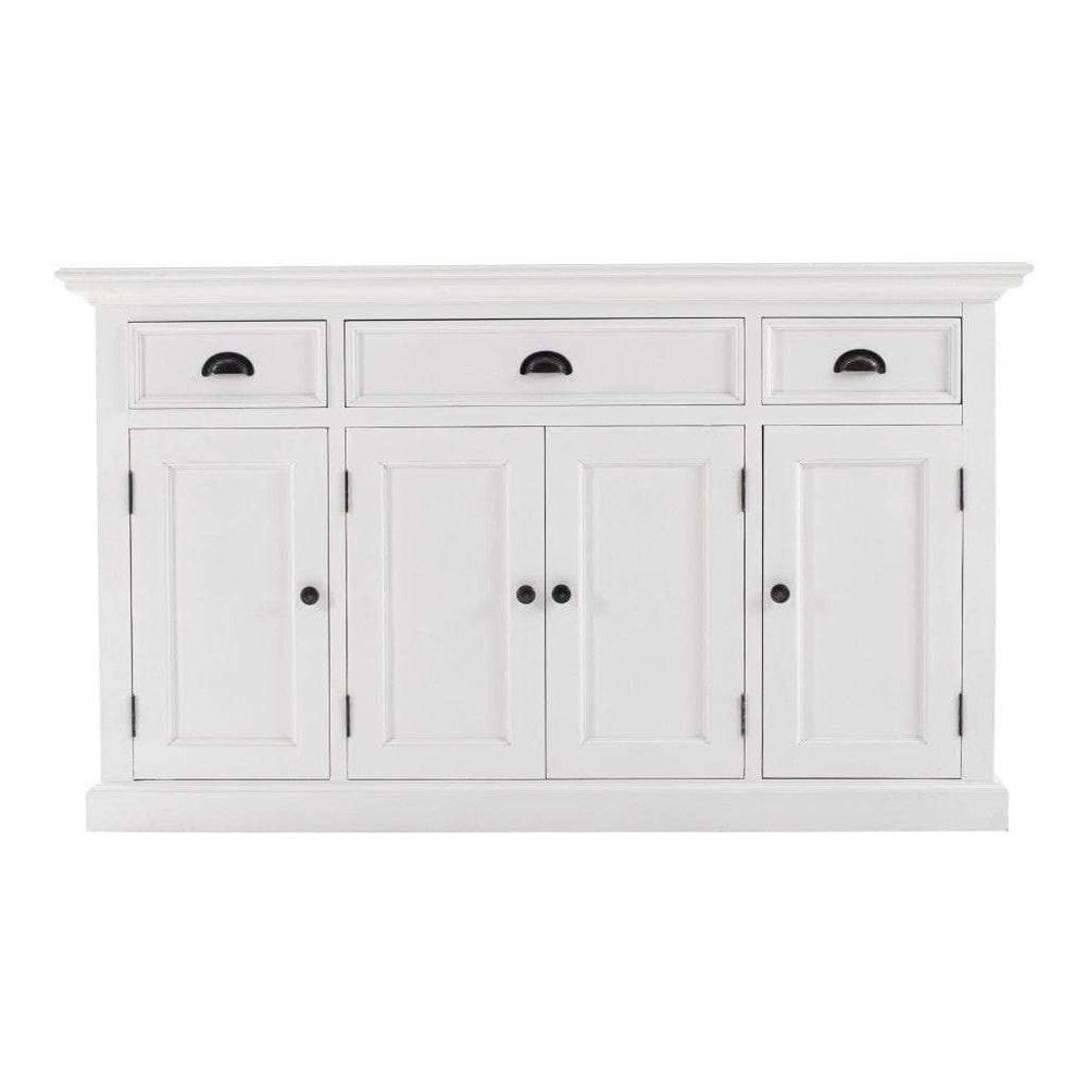 Large Modern Farmhouse White Cabinet - Homeroots - Flyclothing LLC